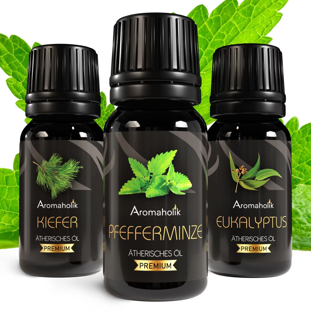Gesundheitsset – Kiefer, Eukalyptus, Pfefferminze