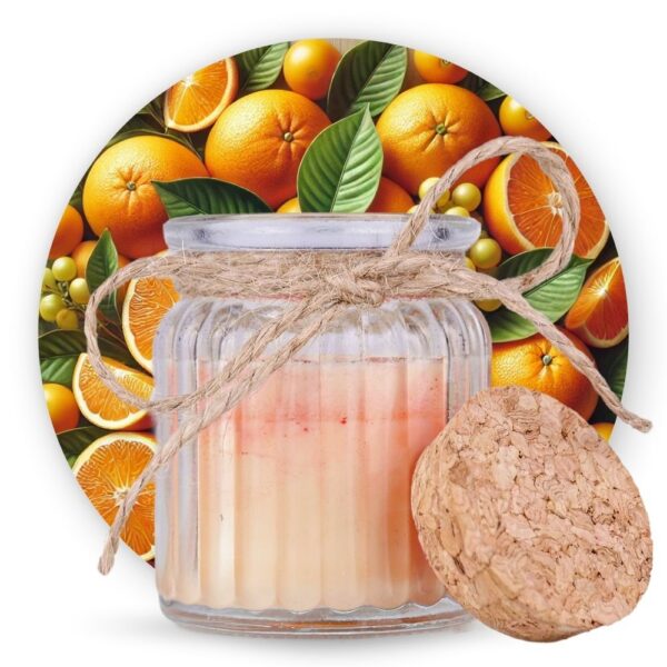 Duftende Sojawachskerze - Sizilianische Orange