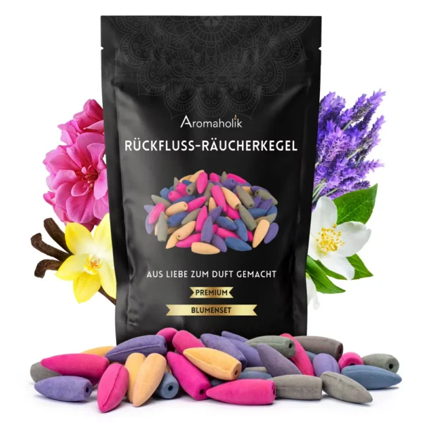 Rückfluss-Räucherkegel
