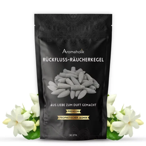 Rückfluss Räucherkegel Prophetischer Jasmin