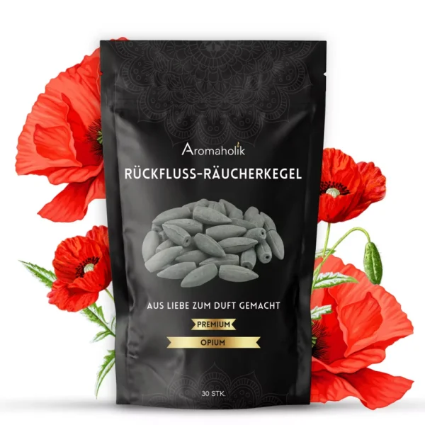 Rückfluss Räucherkegel Opium 30 Stk.