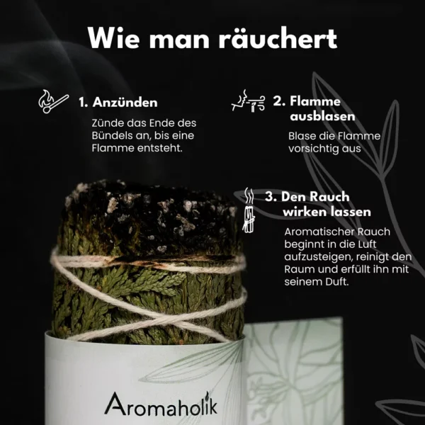 Getrockneter Zeder (Bund 11 cm)