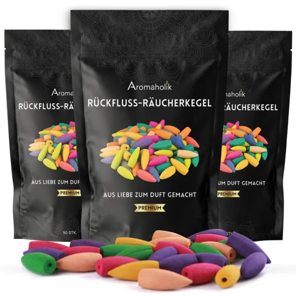 Rückfluss-Räucherkegel