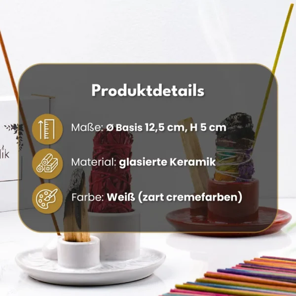 Multo™ Untersetzer - Für Räucherstäbchen 3 in 1