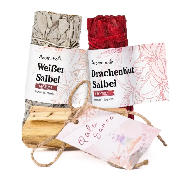 Ritualset mit Salbei und Palo Santo